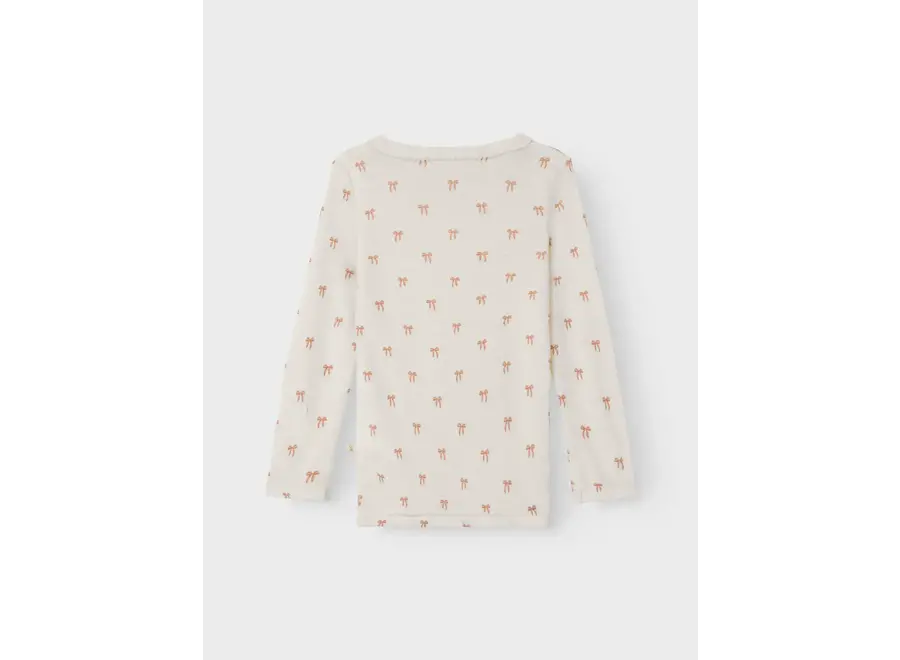 Nalu wol/modal top - Turtledove melange