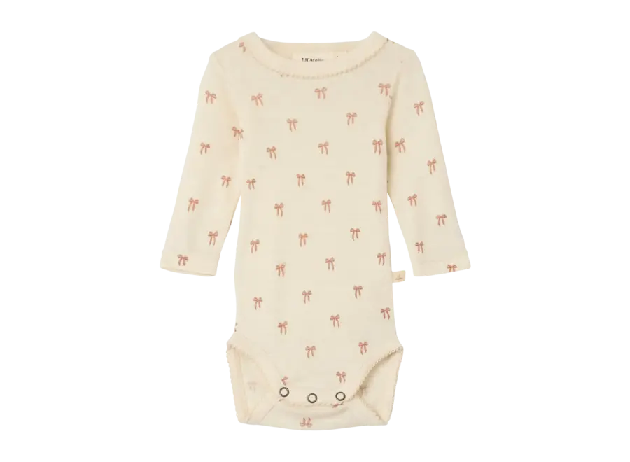 Nalo LS wol/modal body - Turtledove melange