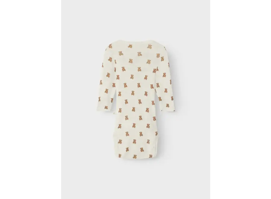 Nalu wol/modal wrap  body - Turtledove melange