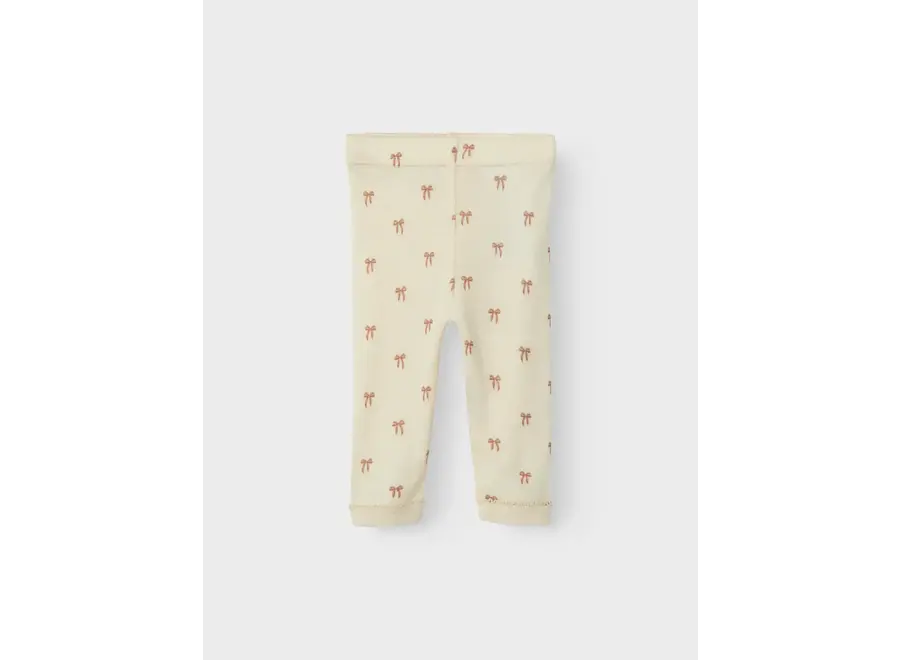 Nalu wol/modal slim legging - Turtledove melange