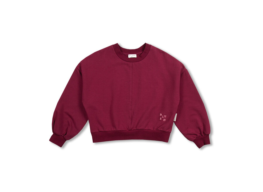 Luca sweater - Beaujolais