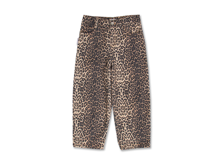 Ballon fit jeans - Leopard