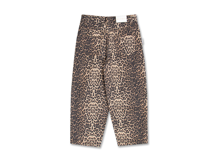 Ballon fit jeans - Leopard