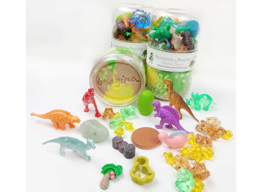 Dinosaur play pot