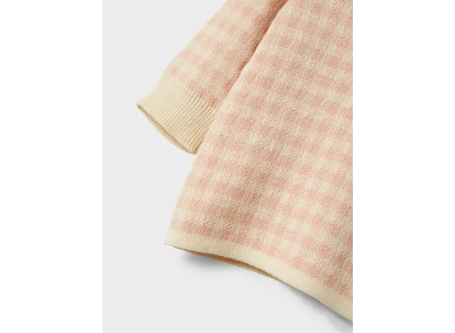 Nadie LS loose knit - Cameo rose