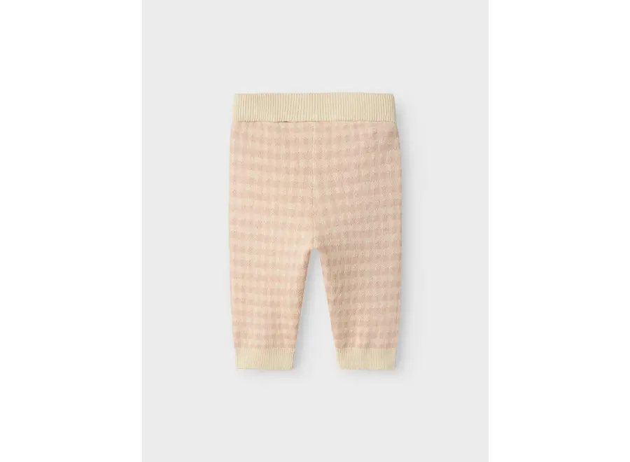 Nadie knit pants - Cameo rose