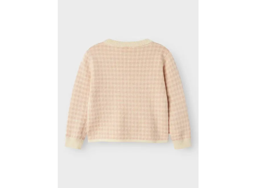 Nadie LS loose knit - Cameo rose