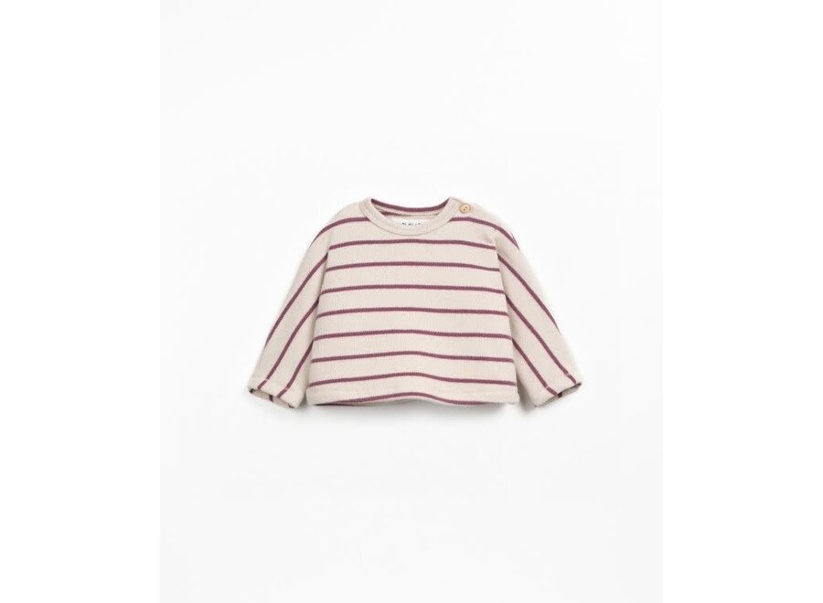 Striped jersey sweater - Amora