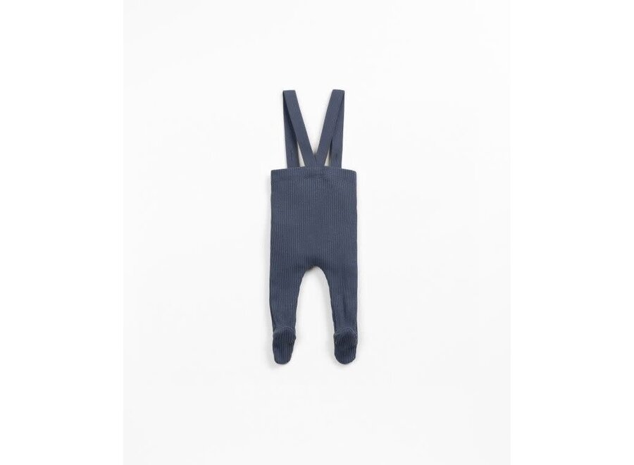 Rib flamé leggings - Mirtilo