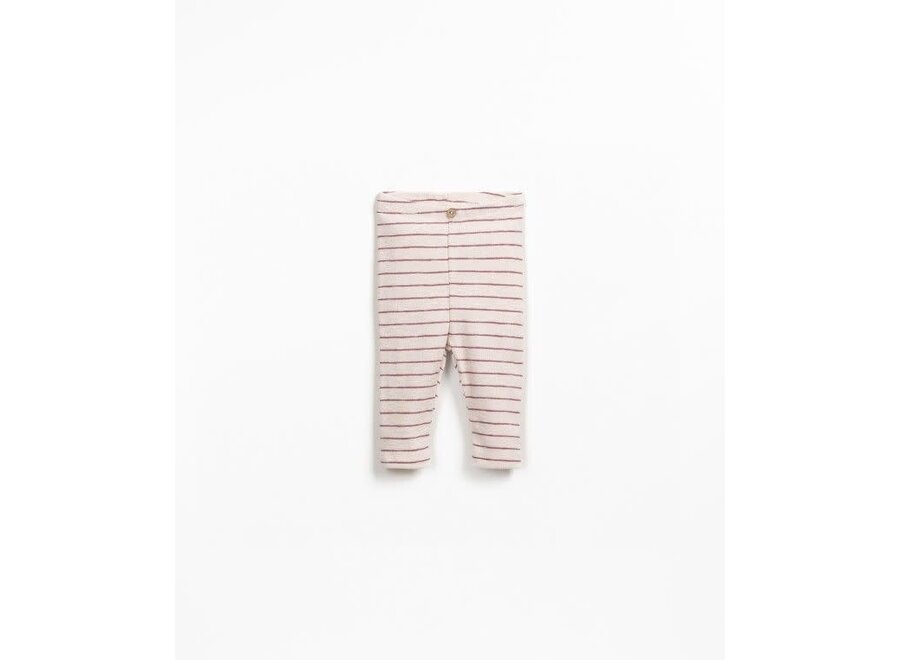 Striped rib flamé legging - Amora