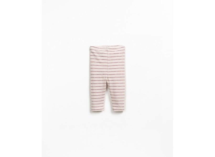 Striped rib flamé legging - Amora