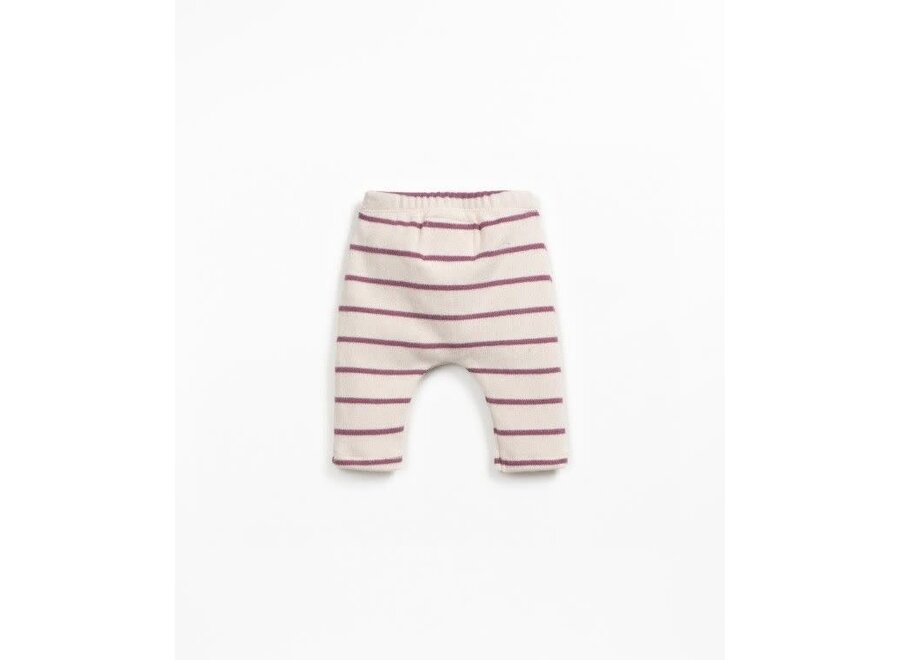 Striped jersey legging baby - Amora
