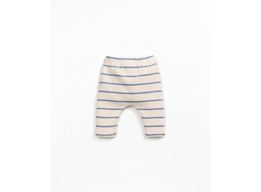 Striped jersey legging baby - Watercolor