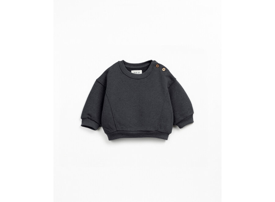Fleece sweater - Grafite