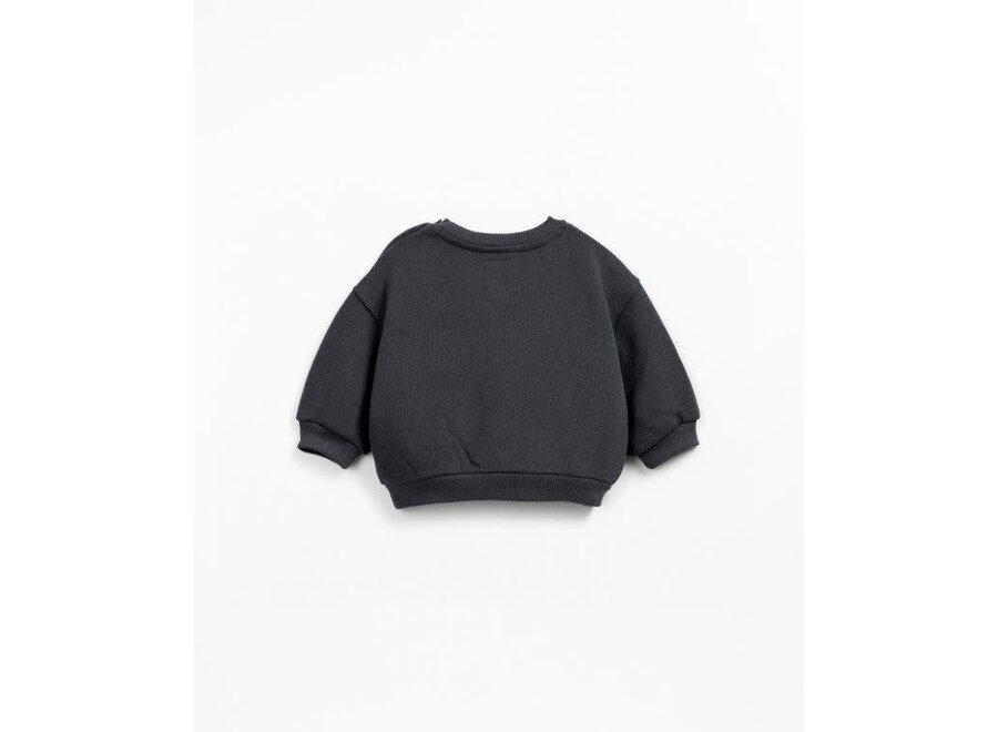 Fleece sweater - Grafite