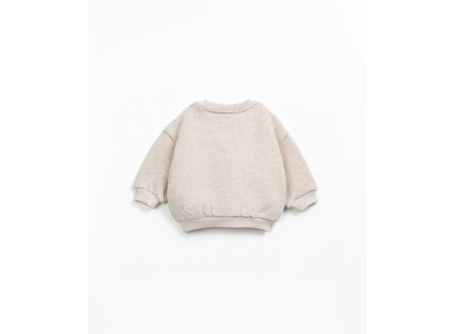 Fleece sweater - Tones