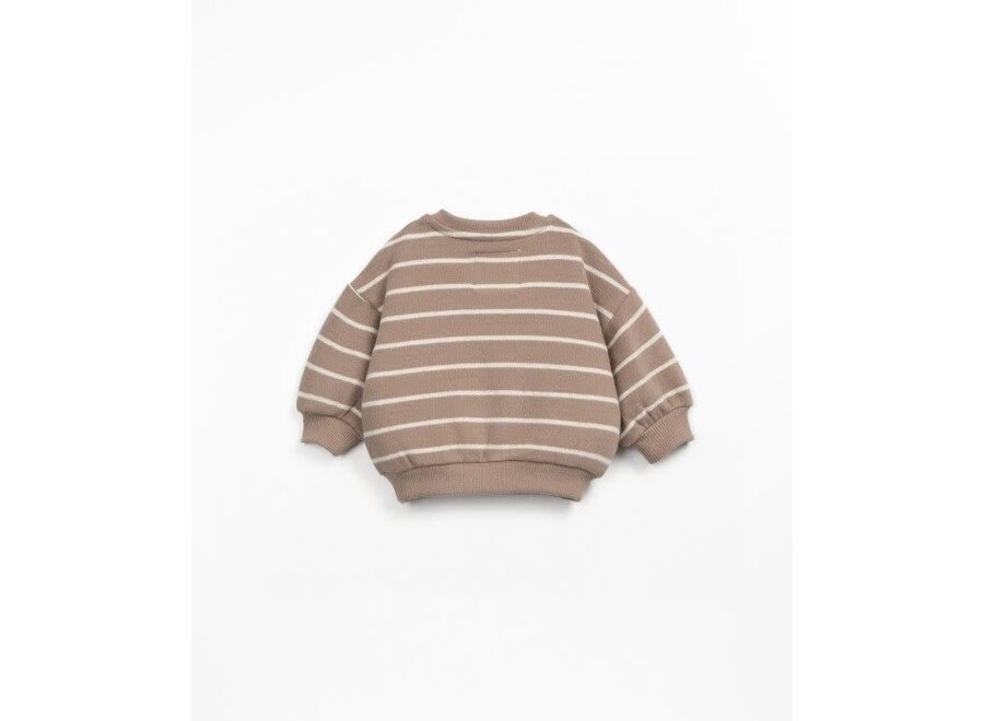 Striped jersey sweater - Pencil