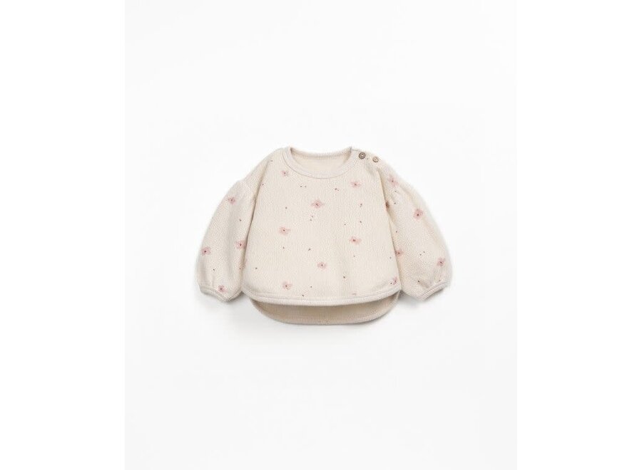 Printed jersey sweater - Pencil