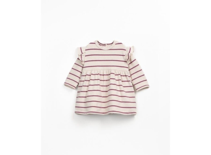 Striped jersey dress - Amora