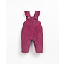 Corduroy jumpsuit - Beetroot