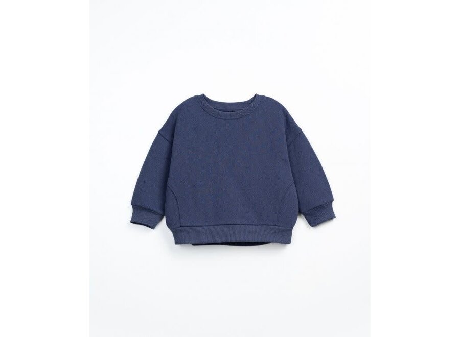Fleece sweater - Mirtilo