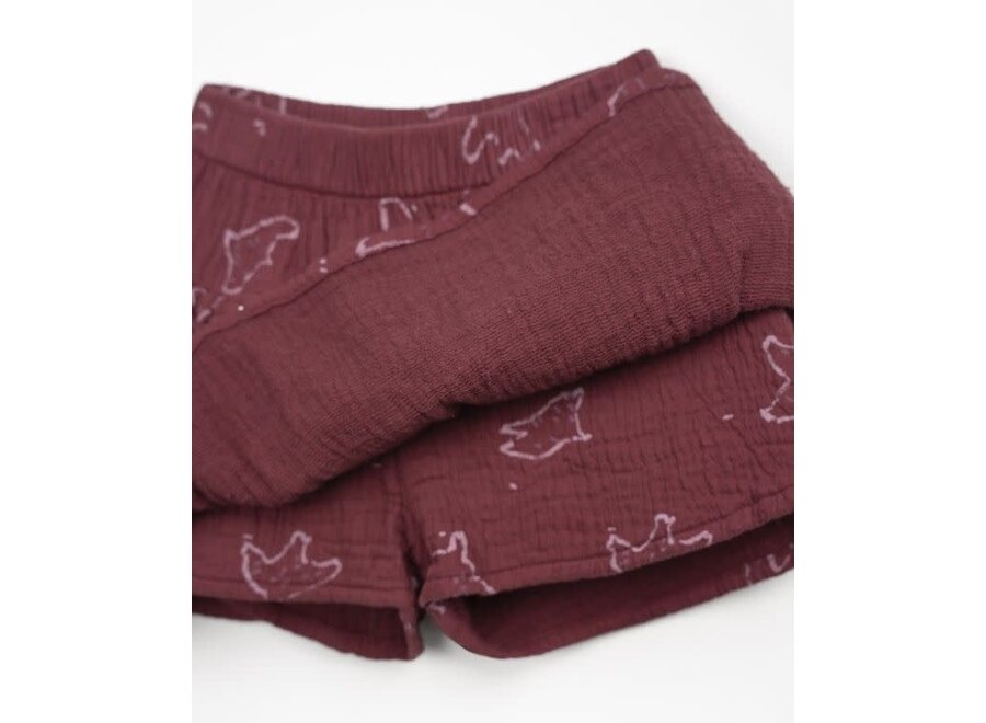 Printed woven skort - Amora