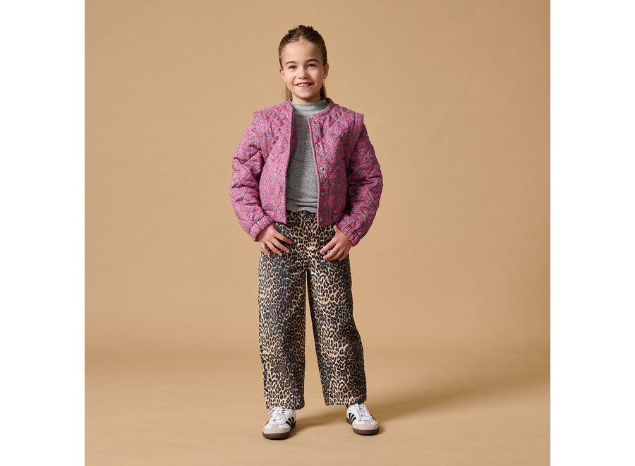 Ballon fit jeans - Leopard