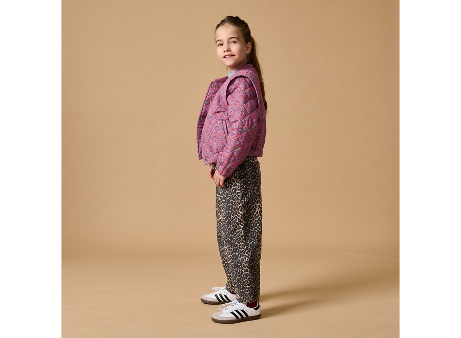 Ballon fit jeans - Leopard