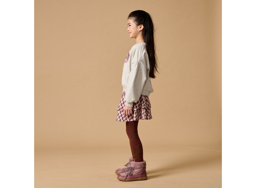 Easy sweater logo - Grey melange