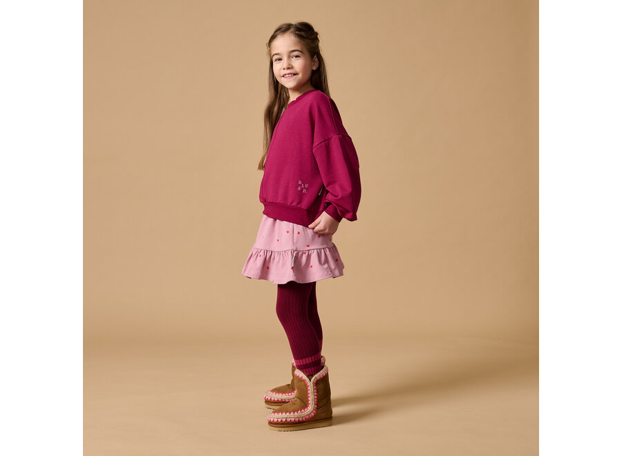 Luca sweater - Beaujolais