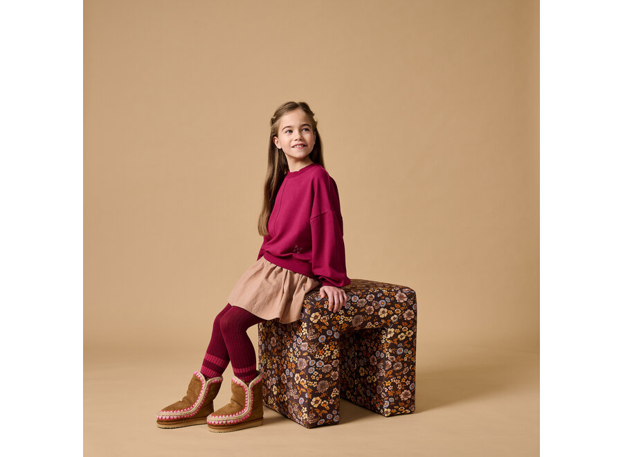 Luca sweater - Beaujolais