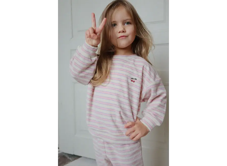 Itty sweatpants - Lolly stripe