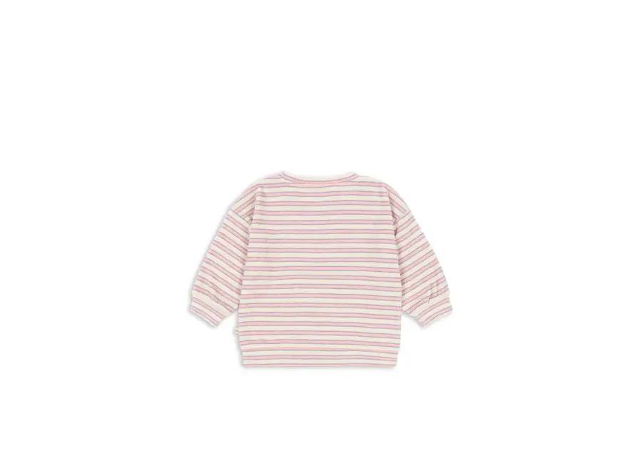 Itty sweat shirt- Lolly stripe