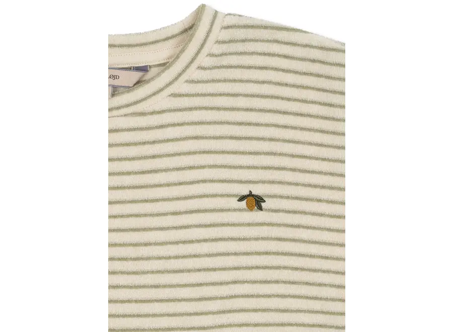Itty sweat shirt- Tea stripe
