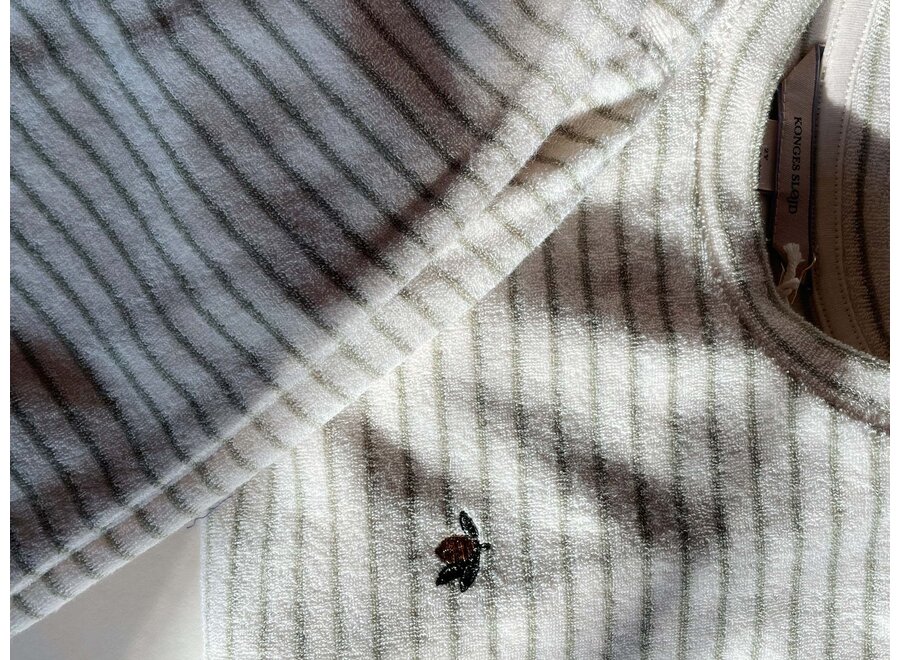 Itty sweat shirt- Tea stripe