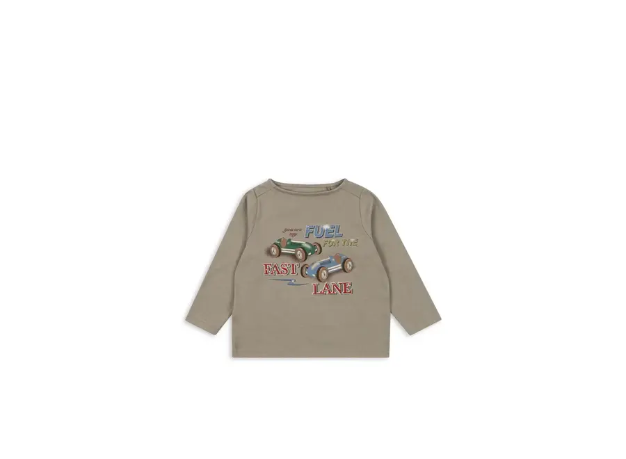 Drey LS tee - Laurel oak
