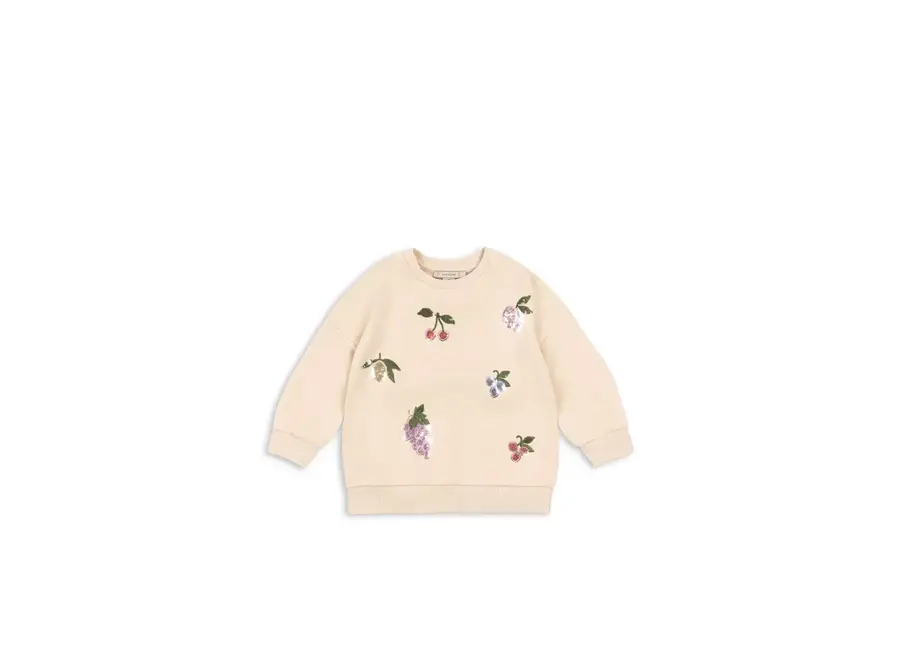 Lou sequin sweat shirt - Brazilian sand