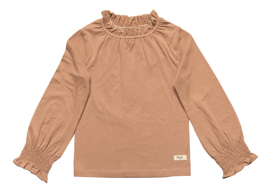 Ela longsleeve - Peach almond