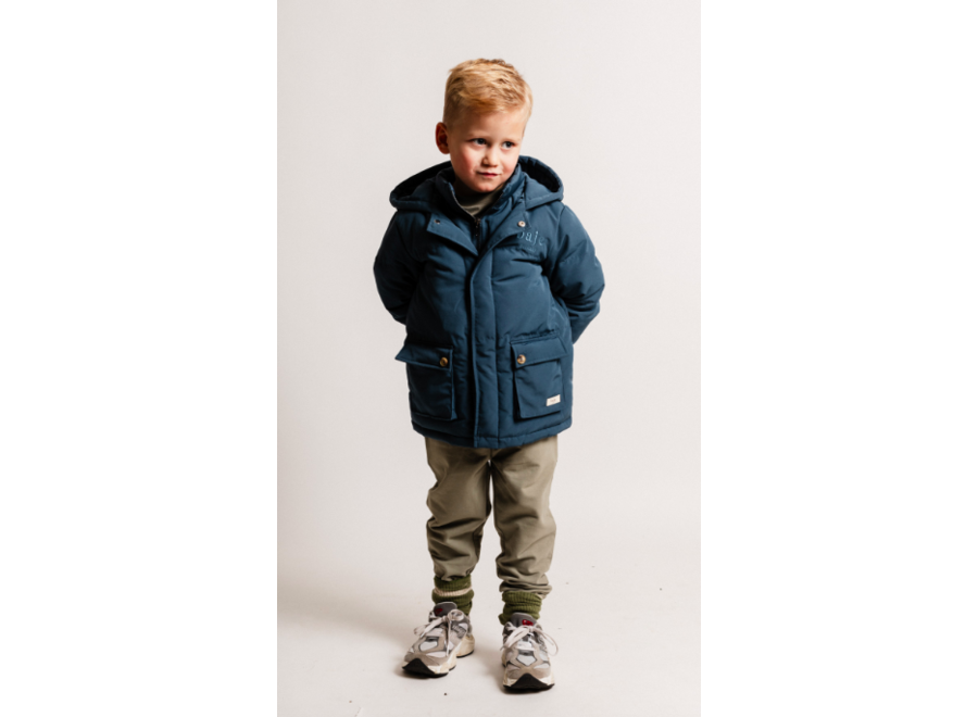 Logan winterjacket - Blue vintage