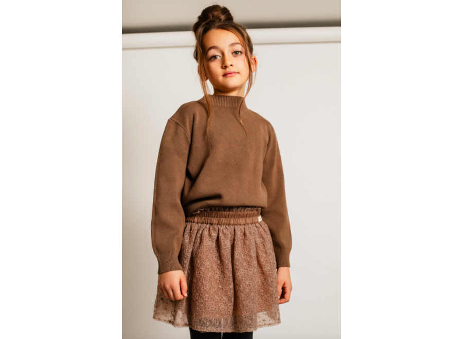Cevio knitwear - Brown cacao