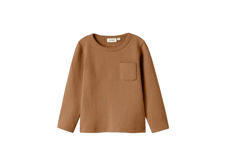 Thoro Hen LS top - Sepia tint
