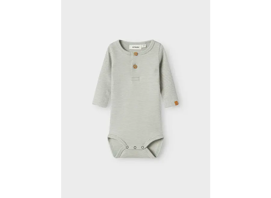 Ohio LS slim body - Pigeon stripes