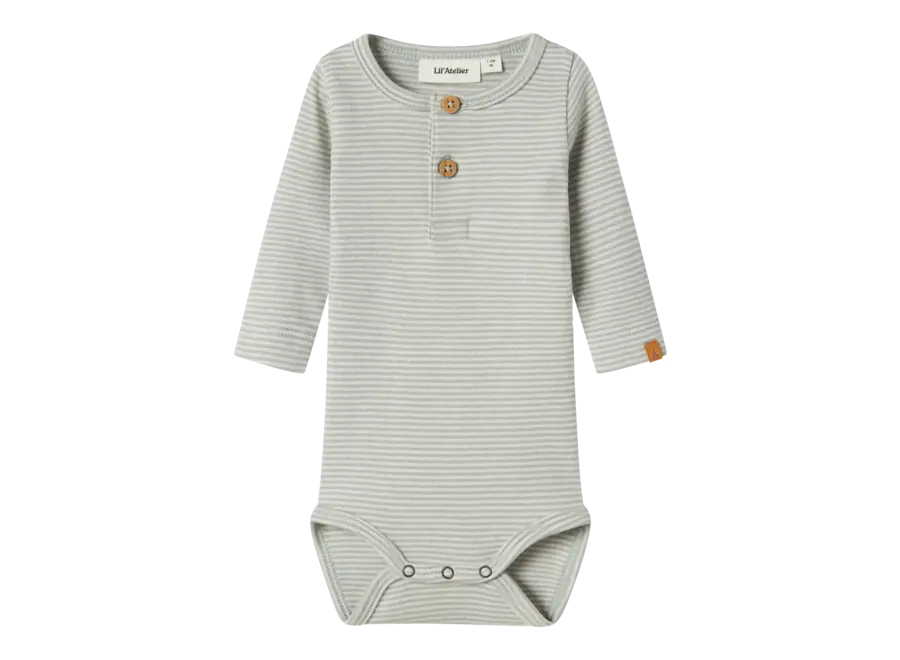 Ohio LS slim body - Pigeon stripes