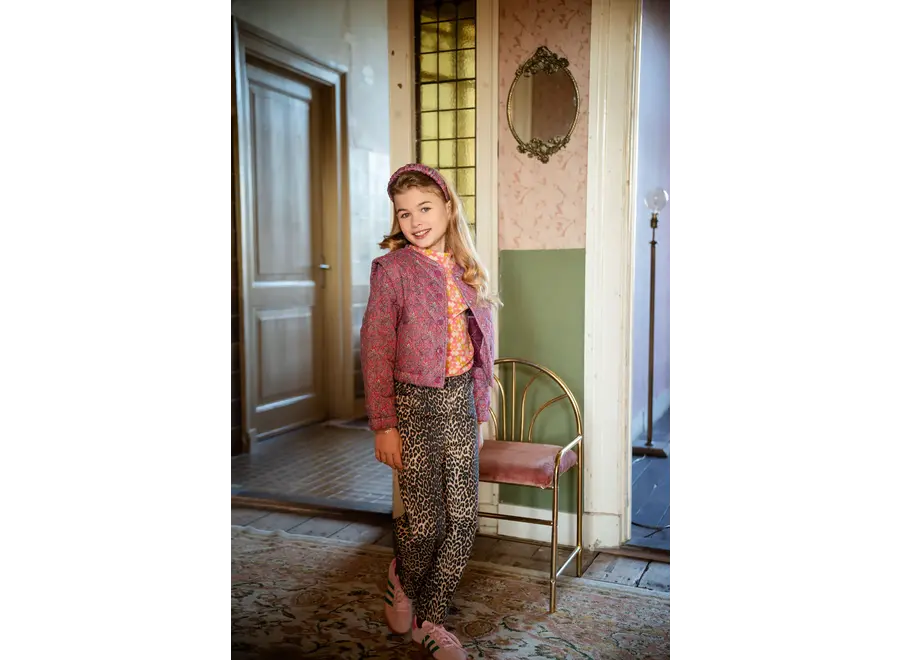 Ballon fit jeans - Leopard