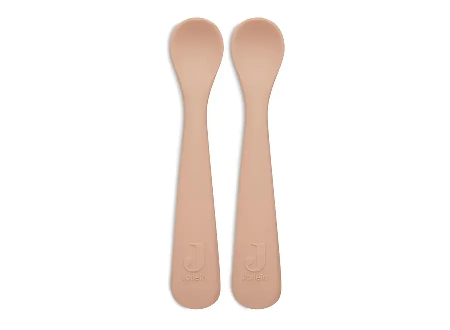 Silicone lepeltjes (2-pack) - Pale pink