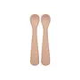 Silicone lepeltjes (2-pack) - Pale pink