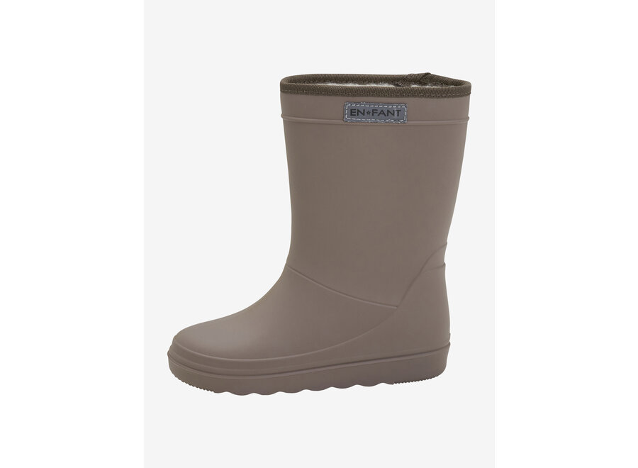 Thermo boots - Pine bark