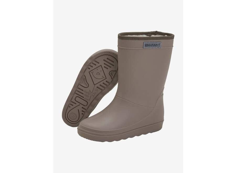 Thermo boots - Pine bark