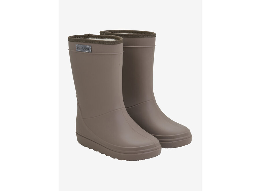 Thermo boots - Pine bark