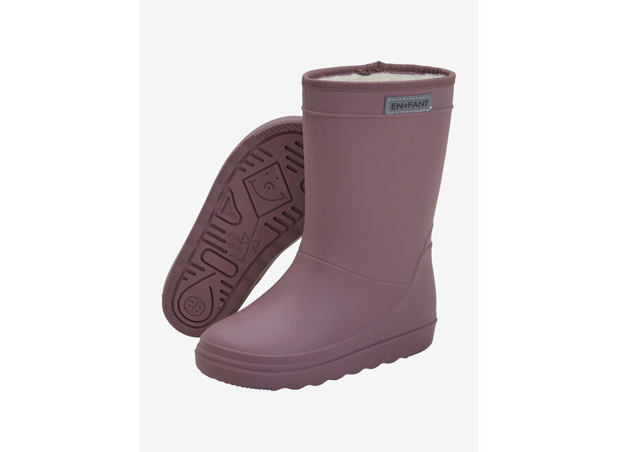 Thermo boots - Rose taupe